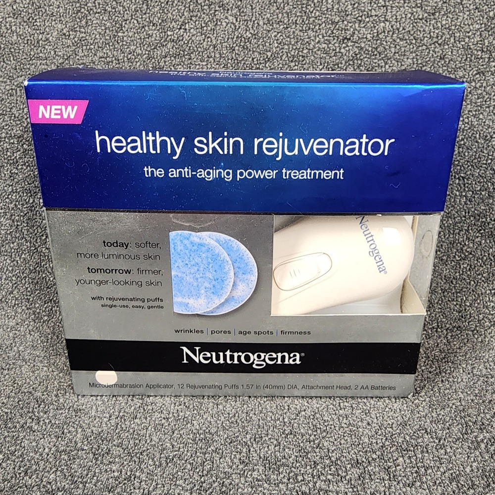 Neutrogena Healthy Skin Rejuvenator Anti-Aging Microdermabrasion Starter Kit NEW